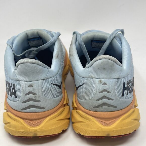 Hoka One One Clifton 8 Womens 7 Blue Mesh Running Walking Shoes Sneakers - Picture 12 of 16